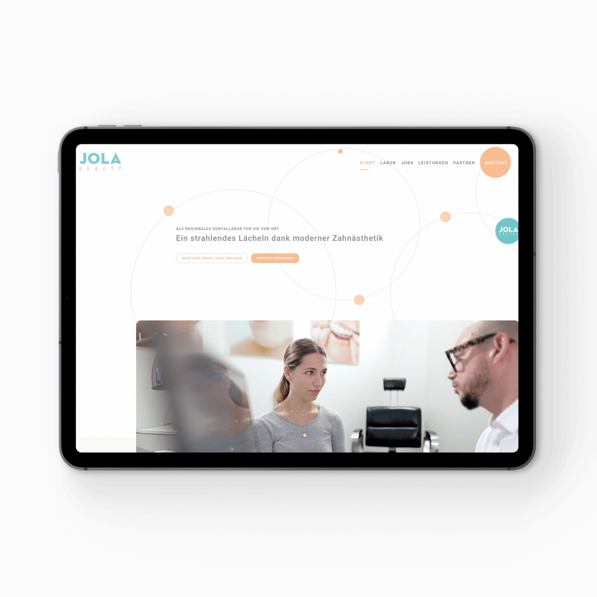 Marketingkonzept für JOLA Beauty - Ästhetische Lösungen für das Dentallabor in Dortmund